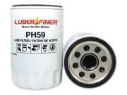 LUBERFINER PH59 Oil Filter Spin On 6 51 64in.H. 3in.dia.