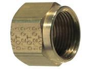 CMI 961 6 Tube Nut Compression Brass