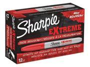 Sharpie Permanent Marker Fine Tip Red PK12 1927433