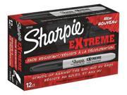 Sharpie Permanent Marker Fine Tip Black PK12 1927432