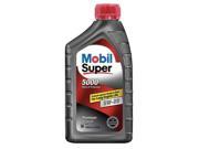 MOBIL Mobil Super 5W 20 gals Engine Oil 1 qt 120433