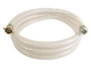 Water Suct Hose 1inx20ft 90psi PVC Helix G0461295