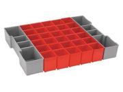 ORG1A RED Click and Go 32 Piece Organizer Set for L BOXX 1A