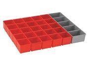 ORG53 RED Click and Go 26 Piece Organizer Set for i BOXX53