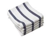 R R TEXTILE 32002 Herringbone Towel Striped Cotton PK12