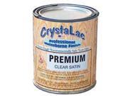 Clear Exterior Paint BRUSH SATIN Q Crystalac