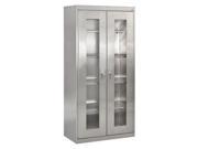 SANDUSKY LEE SA4V361872 XX Storage Cabinet 72inH Stainless Steel G0707850
