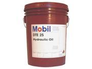 MOBIL DTE 25 Premium Hydraulic Oil 5 gal. Container Size 105433