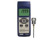 REED INSTRUMENTS SD 8205 Vibration Meter Datalogger LCD USB RS232