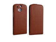 Vertical Genuine Leather Case for HTC One M8 Flip Carring Cover For Cell Phone Ultra Slim Shell
