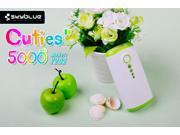 Y202 Battery 5000mAh Cuties Power Bank Portable Backup External Battery Charger for iPhone Samsung Android Smartphones