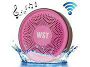 Wireless Speaker Suction Cup Waterproof Speaker WST 827 A2DP V3.0 Bathroom Audio Hands free Water Resistant Sucker Bluetooth Speaker