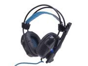 SADES A30 Stereo Gaming Headset in Sound Card USB Headphone with Microphone for Pro Gamer