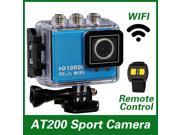 Wifi Sport Camera 5.0MP Full HD 1080P Remote Control 50M Underwater Action Camera DV Camcorder AT200 Mini DV not Gopro