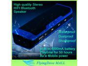 Hot Stereo Outdoor selling Bluetooth Speaker with 4000ma Battery Waterproof Dustproof Shockproof Speaker J6 for computer mobile Phone mp3