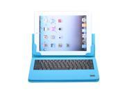 Universal Removable Leather Bluetooth Keyboard Stand Case For 9.7 inch 11.1 inch Tablet PC Apple iPad Mini F86 Blue