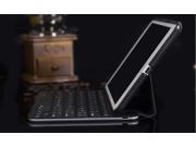 Slim Bluetooth Keyboard with backlight Intelligent Sensor Switch ABS button PU leather Case Protective Cover for ipad mini 3 2 1 F2S