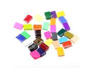 Fashion 32 Pcs lot DIY for Fimo Effect Polymer Modeling Clay Soft Colorful Blocks Plasticine Craft Toy