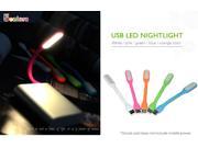 LED Portable USB LED Light Lamp for Power Bank Computer Flexible Silicone 5V 1.2A Gadget Keyboard Eye Laptops