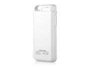 For iPhone 6 4.7inch 6800mAh Mobile Charger Power Case Charge Cover External Backup Battery Power Banks White