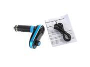Bluetooth MP3 Player Handsfree Car Kit Dual USB Charger FM Transmitter with USB MP3 LCD Car Charger BT66