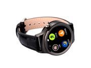 Smart Watch T3 Round Smartwatch Wristwatch with Bluetooth Pedometer Sleep Monitor SIM TF Card Slot Answer Dial Message Sync
