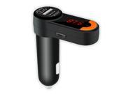 Mini Stereo Bluetooth Hands free Car Kit Dual USB Car Charger FM Transmitter BC10B
