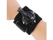 360 Degree Rotation Glove Style Wrist Hand Band Mount Strap for GoPro Hero 3 3