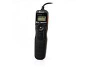 RS 80N3 LCD Timer Remote Controller Cord for Canon EOS 5D 7D 10D 20D 20Da 30D 40D 50D 5D Mark III D30 D60 Digital SLR Camera
