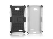 Heavy Duty Armor Stand Case for LG L70 D325 D320 Cell Phone Cover with Stand Protective Skin Shock