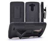 Tough Armor Impact Hybrid Stand Hard Case for LG G3 D850 D855 Phone Cases with Belt Clip Back Cover