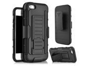 Rugged 3 in 1 Combo Phone Cases for iPhone 5 5S SE Case Belt Clip Holster Stand Armor Case Shockproof Hard Case