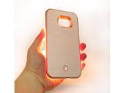 Luxury LED Light Selfie Phone Case for Samsung Galaxy S6 Edge Luminous Phone Cover