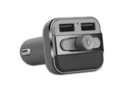 Car MP3 Audio Player BT20 Bluetooth FM Transmitter FM Modulator Car Kit Handsfree LCD TF Micro SD Dual USB Charger for iPhone Samsung Smartphones