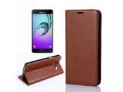 Sheep Grain Stand Leather PU Wallet Cases Cover Housing Shell Phone Bag for Sumsung A310