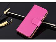 Genuine Leather Wallet Cases Flip Stand Mobile Phone Bags with Card Slot Cases for Apple iPhone 6 6S