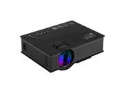 UNIC UC46 Mini Portable LED Projector Full HD 1080P Support Red And Blue 3D Effect Home Theater Beamer Multimedia Proyector