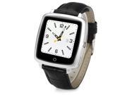 Business Style U Watch U11C 1.54 Inch Smartwatch Phone MTK2502 BT 3.0 Remote Camera Sedentary Reminder Digital Wristwatch