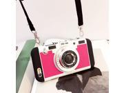 Korean Style New 3D Classic Retro Camera Funny Phone Case for Apple iPhone 6 6S Inside Soft Silicon Back Cover Cases