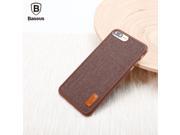 BASEUS Brand Artistical Style PP Fabric Stylish Back Case for iPhone 7 Plus