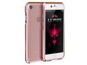 Luphie Ultra Thin Aviation Aluminum Bumper For Apple iPhone 7 CNC Prismatic Shape Frame Metal Button Cover Bumper