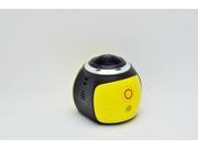 V1 360 Degree Panoramic Camera 3D VR Action Sports Camera WiFi 16MP 4K HD 30fps Waterproof Mini DV Diving Camera