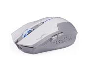 Azzor 2.4G Wireless Laser Gaming Gamer Mouse Rechargeable Battery Built in 6 Botton Mute Silence Key Notebook Computer 2400DPI