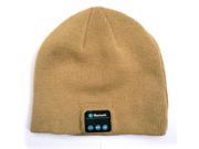 New Soft Warm Beanie Hat Wireless Bluetooth Smart Cap 