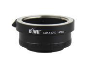 KIWI LMA-FJ FX Lens Mount Adapter For Fujifilm X-Fujinon Lens To Fujifilm X-PRO1 X-E1 X-E2 X-M1 X-A1 X-T1 FX X Mount Camera