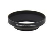 JJC LN-55W 55mm Metal Wide Angle Lens Hood For Canon Nikon Pentax Olympus Sony Camera 24mm and up lens