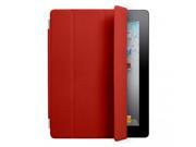 Apple MD304LL A iPad Leather Smart Cover Red