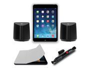 Apple iPad Mini 2 16GB Wi Fi Retina Display Black ME276LL A Smart Cover Bluetooth Speaker Kit