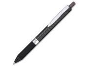 Pentel Oh! Retractable Gel Roller Pen Black Ink Medium Dozen