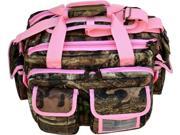 Mossy Oak Padded Gun Bag with Pink Trim, Miltary, Range Bag, Go Bag, Camera Bag or Police Bag